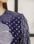 BAJU KURUNG PAHANG MODEN AVERY (NAVY BLUE)